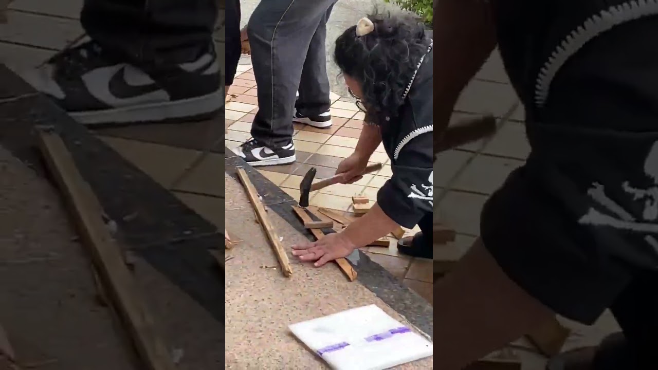 網購家具的木條處理拆解影片1