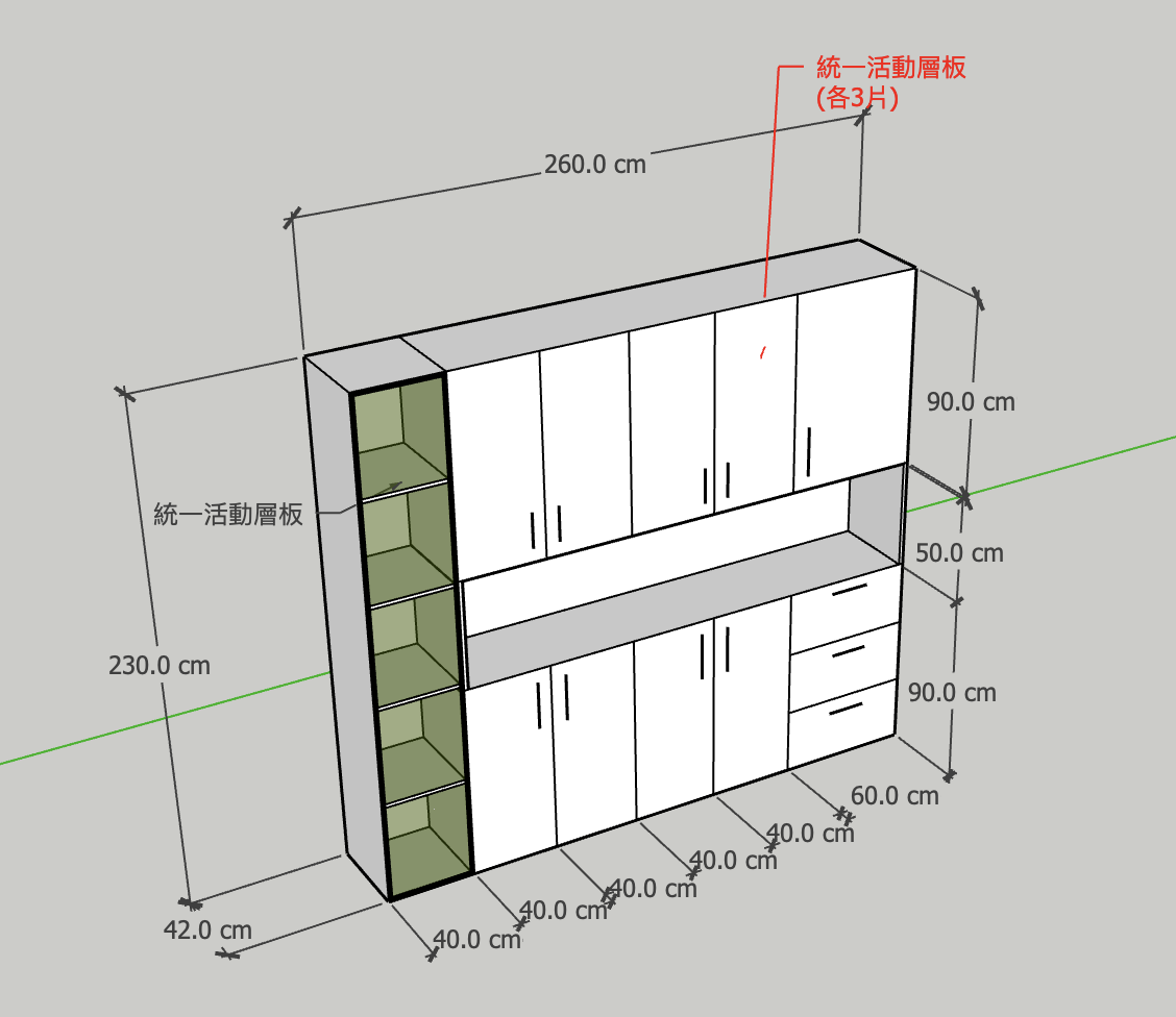 三組客製櫃，徹底改造凌亂空間！收納設計如何影響生活品質？【真實案例】