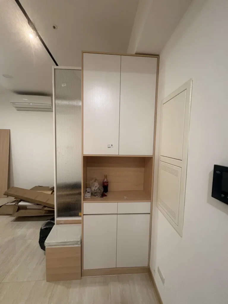 S__16703580 多功能玄關+展風櫃體設計,如何在小空間發揮三倍收納力?