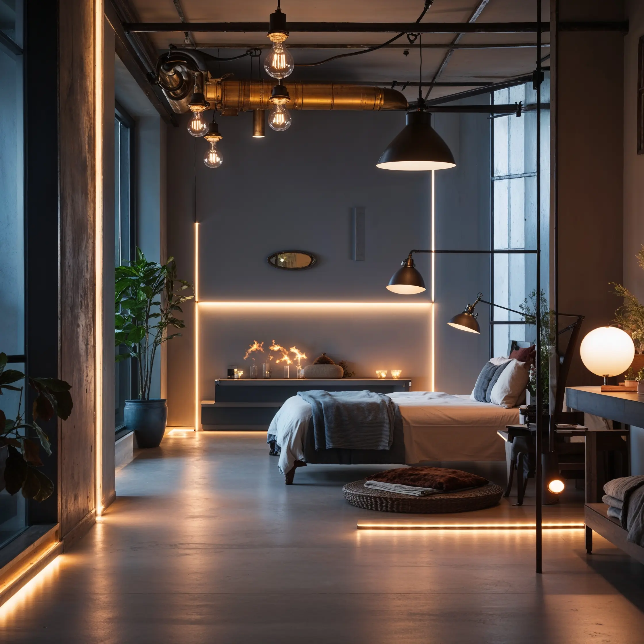 Leonardo_Phoenix_10_Tip_2_Layered_lighting_is_the_key_to_atmo_0 技巧二:光線分層是氛圍關鍵