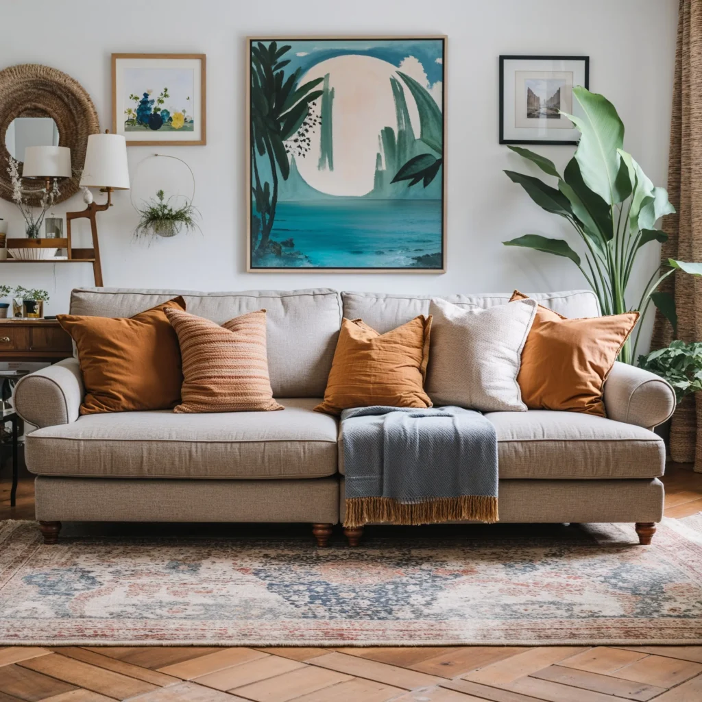 Leonardo_Phoenix_333310_The_sofa_is_the_heart_of_the_living_room_0