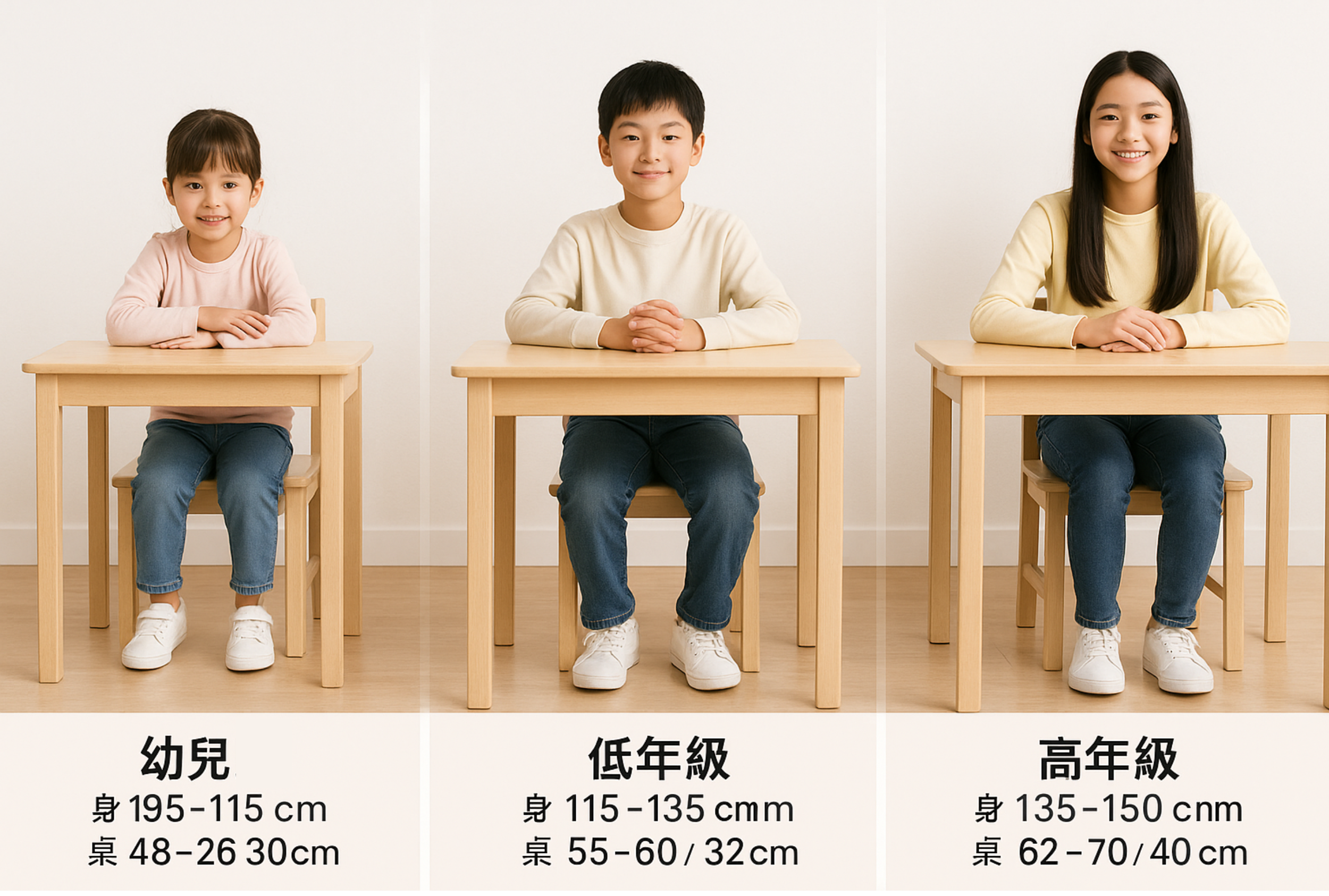 為什麼書桌高度是第一優先?