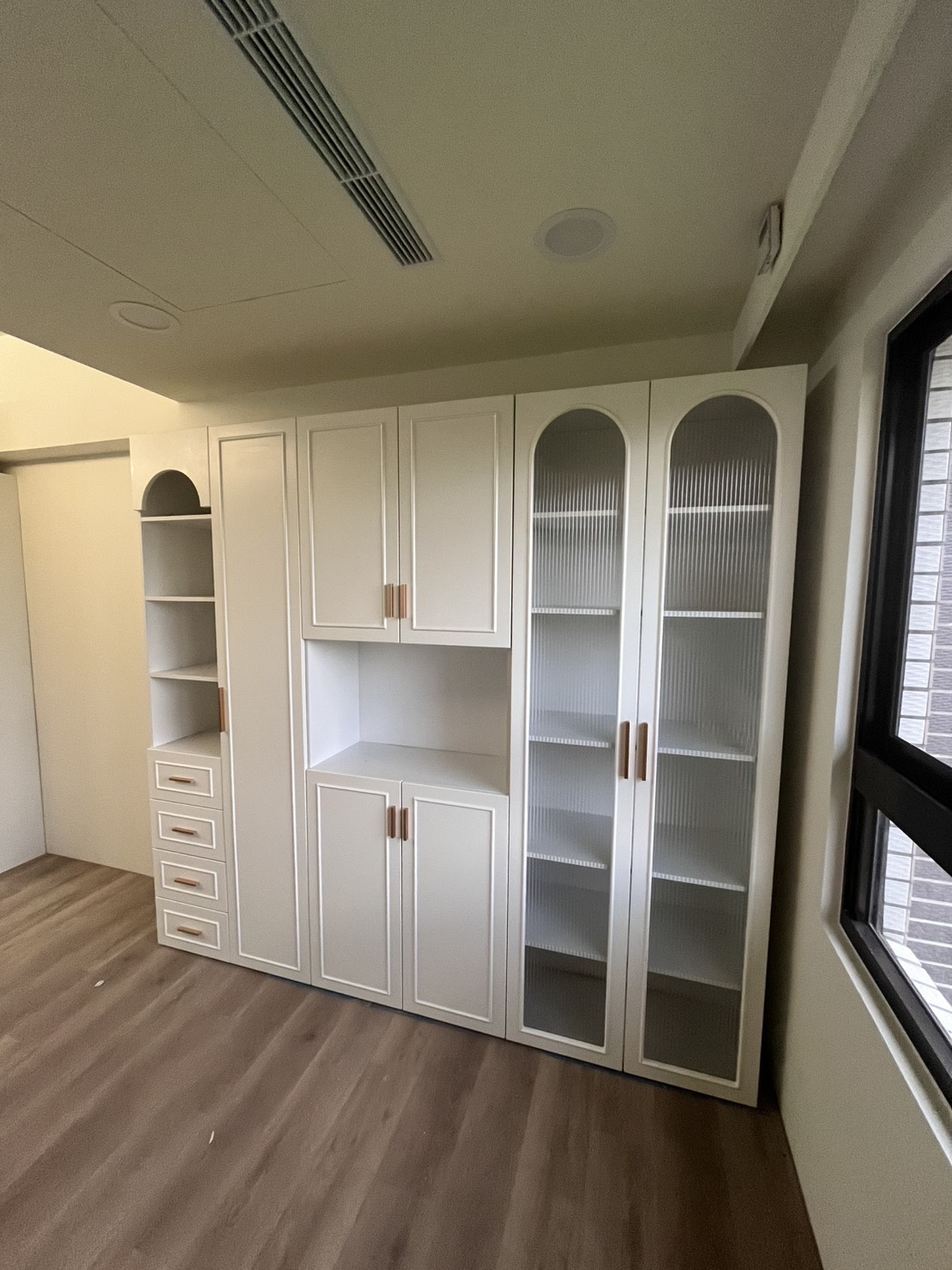 這張照片展示了實際完成效果